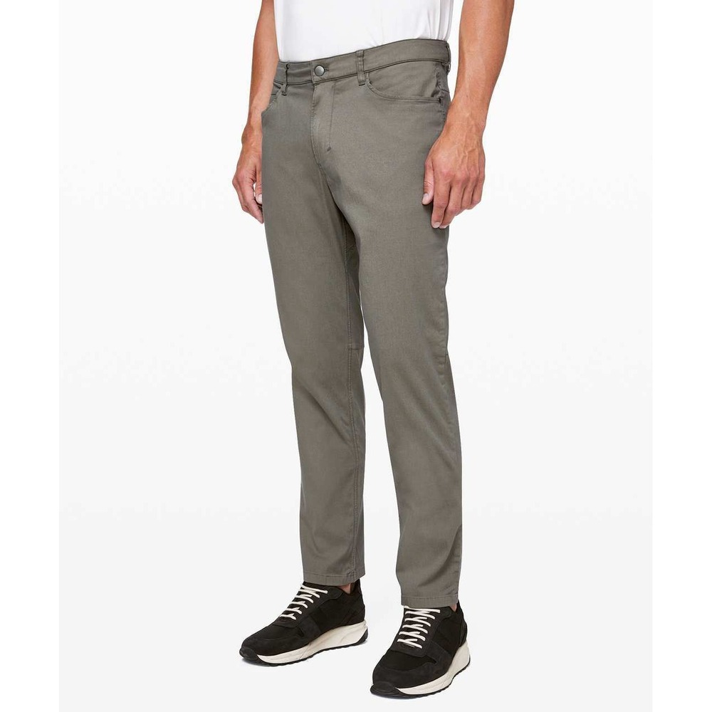Lululemon ABC Pant Classic 34" *Dye Warpstreme Washed Grey Size 31 / 34